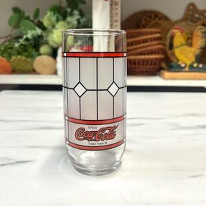 Vintage Coca Cola glass tumbler